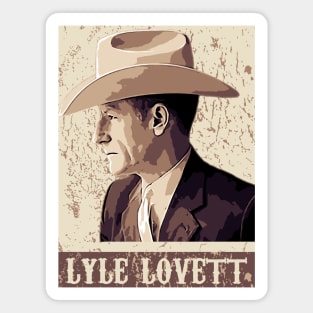 Lyle Lovett Magnet